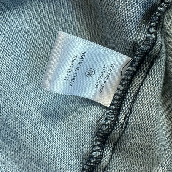 Boutique LALAVON Pleated Denim Sleeveless Romper Size Medium - Picture 11 of 11